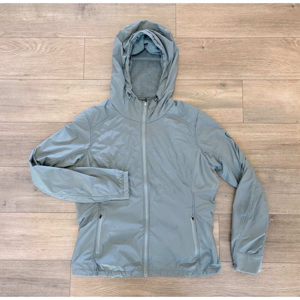 KUHL The One Jacket Women's L Hooded Lightweight Windproof Stretch Full Zip